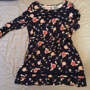 Floral print dress